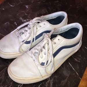 Leather Old School Vans